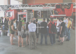 Visita al Parque de Bomberos de Alcalá de Henares - Curso de Verano 2016 "Incendios: Investigación y análisis"